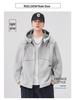 Men's Autumn Fleece Hooded Jacket - Warm, Loose, Casual Outdoor Wear