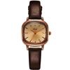 Watch Female Student Niche Design Light Luxury Simple Temperament Autumn And Winter Belt Small Dial Women'S Watch