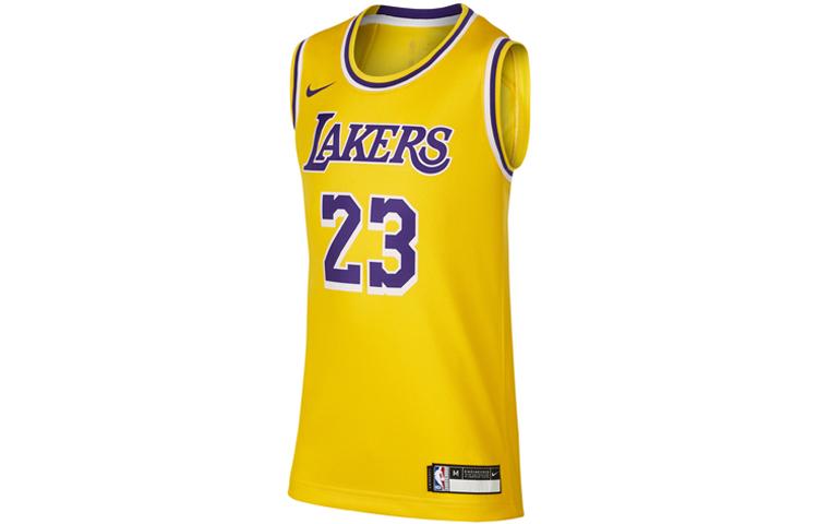 

Nike Kids Basketball Jersey Yellow Kids AA4326-728 XL