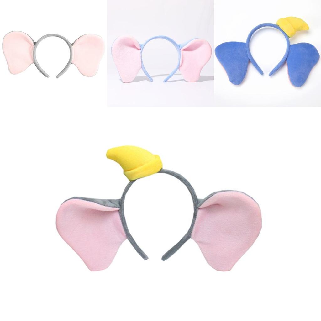 Dumbo Cartoon Headband For Makeup Face Mask Hair Accessories Women Girls