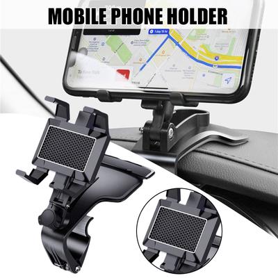Multi-Functional Universal Car Mobile Phone Holder Easy Clip Mount Stand Panel Dashboard GPS Navigation Bracket Holder For Phone