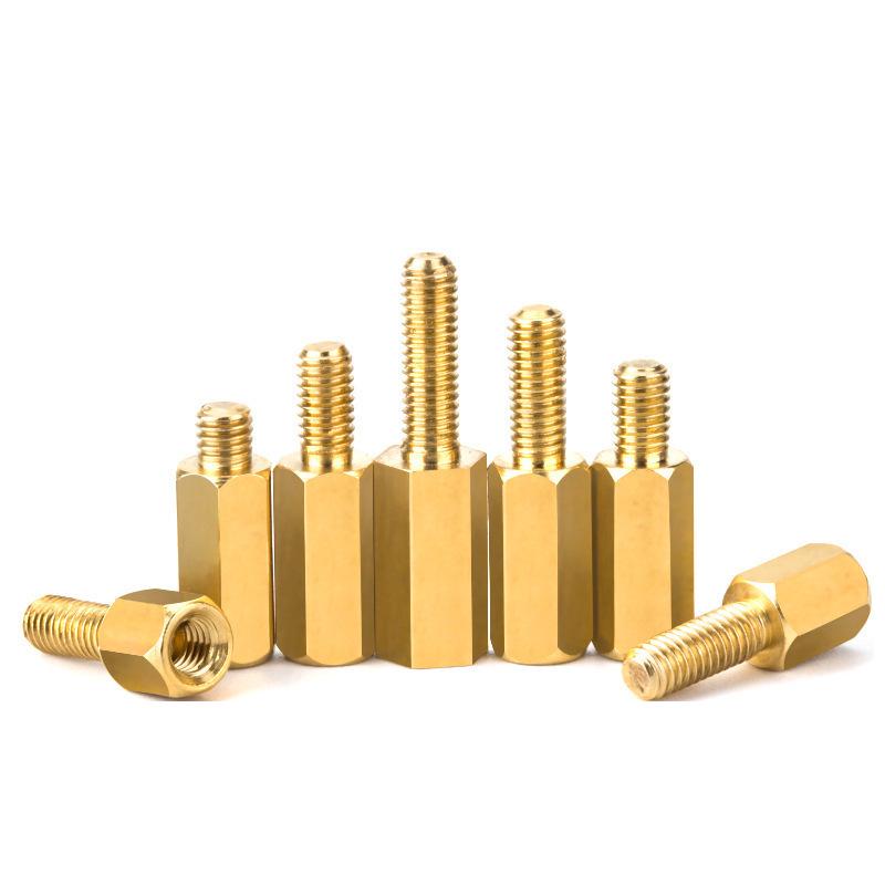 Hexagonal Copper Pillar M3+6 Motherboard Insulation Standoff