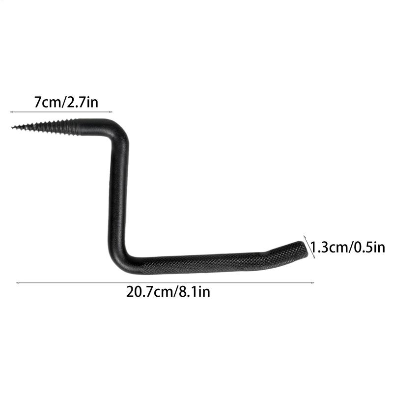 Tree Climbing Steps 20.7cm/8.15 inches Outdoor Hunting Tree Mount 705lbs Climbing Tree Stand Slip-Resistant Self-Tapping Screw