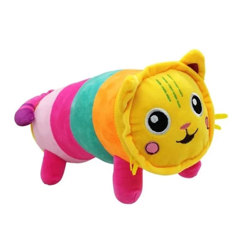20-30cm Gabby Doll House Plush Toy Backpack Cat Cake Cat Mermaid Stuffed Animal Plushie Gbay Sticker for Kid Chrismas Gift