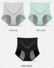 High-Waisted Women's Period Underwear - Tummy Control, Leak-Proof, Antibacterial Plus Size Seamless Panties.