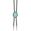 Westliche Bolo Krawatte für Männer Frauen Vintage Stein Anhänger Leder Seil Halstuch Cowboy Lässig Party Hochzeit Bühnenauftritt Kostüm Zubehör