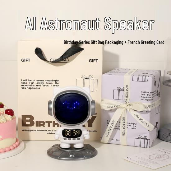 Bluetooth Astronaut Speaker - Kids' Birthday Gift for Boys Ages 5-10, Perfect for Middle Schoolers.