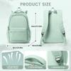 New Style School Backpack for Teens Laptop Bag College Rucksack for Girls Boys Lightweight Bookbag