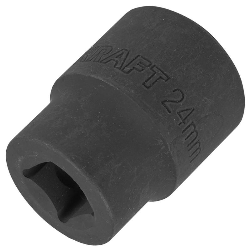 24mm 1/2" short 6-point socket