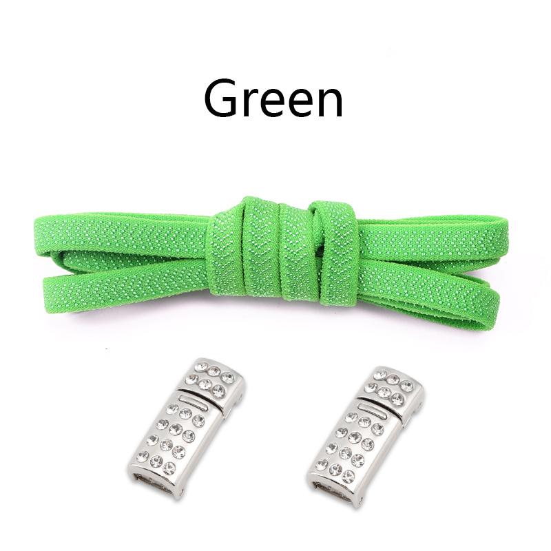 Nuovi Laccetti Magnetici a Chiusura a Diamante senza lacci Bambini Adulti Laccetti Elastici Scarpe da Ginnastica 8mm Scarpe Basse Senza Laccio Accessori per Scarpe