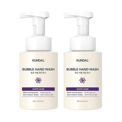 Kundal Bubble Mydło do rąk Białe Piżmo 300ml*2szt./3szt.