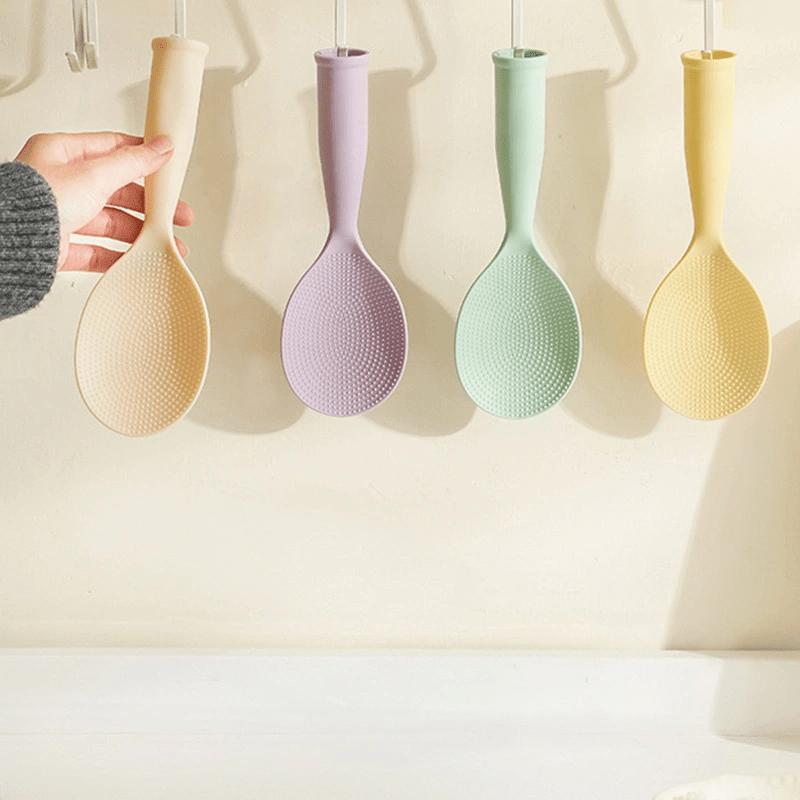 Upright Non-Stick Rice Spoon / High-Temperature Resistant Food-Grade Plastic / Safe Odorless Heat-Resistant Not Deformed