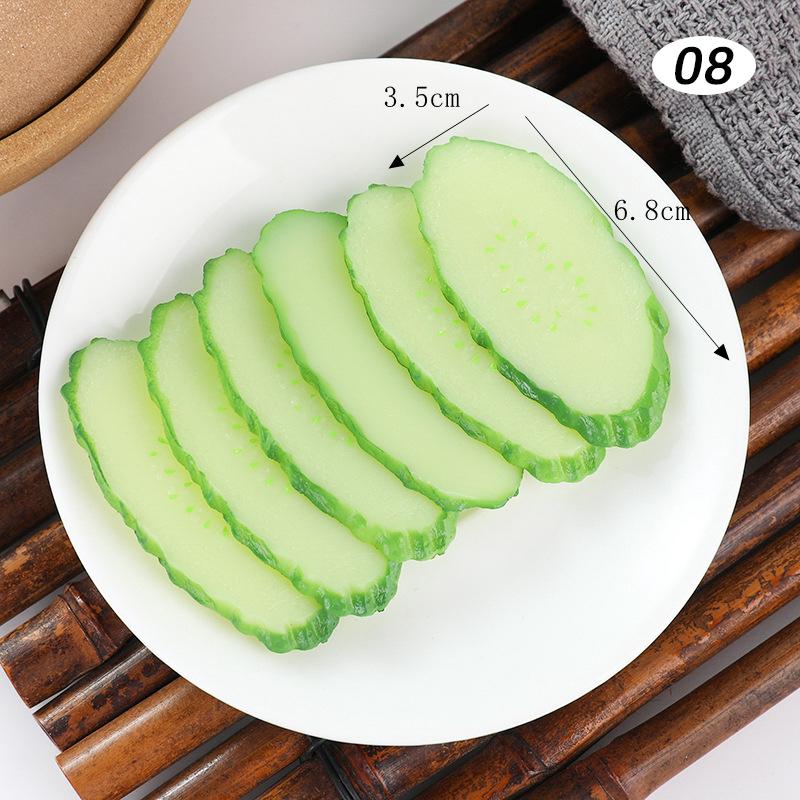 4 Pcs Simulated Hotpot Ingredient Model Mini Fake Vegetable Realistic Beef Roll Restaurant Store Barbecue Shop Display Decor