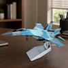 1/100 Scale Su-35 Fighter Model Gift-Ready for Collector Cabinet