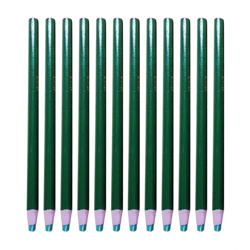 12Pcs Peel Off Drawstring Crayon, No Peeling Marking Crayon, Oil Pen, Dot Mark Pen, Marking Pen