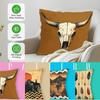 Western Cowboy Cushions Pillowcase Printed Polyester 45X45Cm Throw Pillow Cover Decorative Sofa Cushions Pillowslip Home Decor