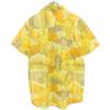 Unused WESC Overall Handle Short Sleeve Aloha Shirt M Yellowish Men's Used