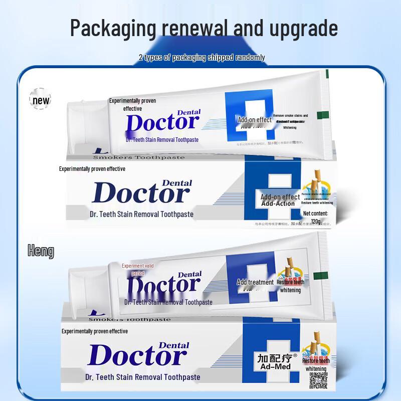 Dr. Dental Stain Removal Whitening Fluoride Toothpaste