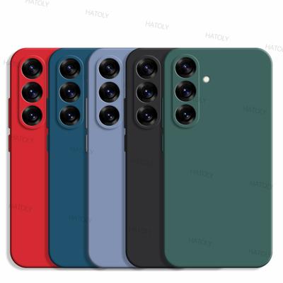 For Samsung Galaxy S25 Plus Case Samsung Galaxy S25 Plus S25 Ultra Cover Shockproof Liquid Silicone Phone Cover Galaxy S25 Plus