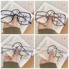 Fashion Frosted Multicolor Glasses Anti Blue Light Blocking Lens Square Frame Eye Protection Eyeglasses Women Men