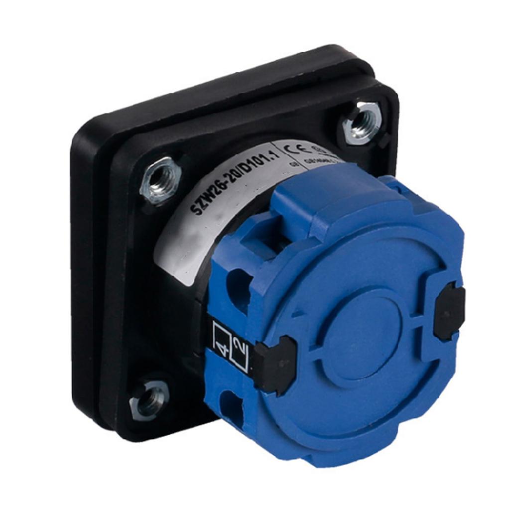 SZW26-20 Rotary Cam Switch Terminals Multi Position Universal Adapter Changeove