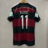 Retro Vintage Fußballtrikot Klassische Saisonnummer Druck Fußballhemd Unisex Kurzarm Sportbekleidung