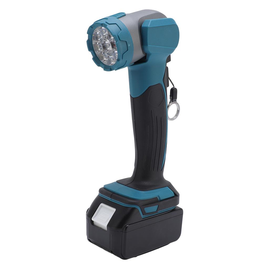 Lithium Flashlight Multi Angle Handheld Cordless LED Torchlight for Construction Site Outdoor Use