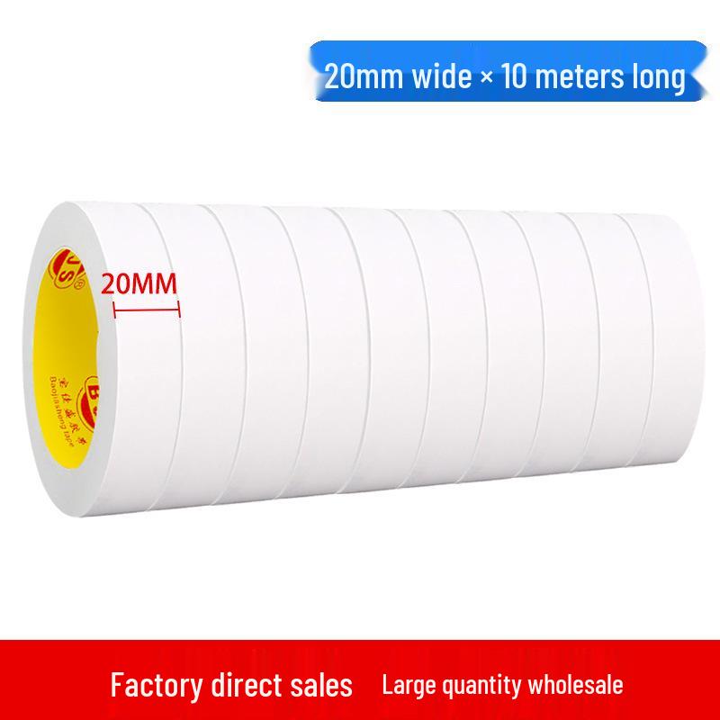 High-Viscosity Ultra-Thin Double-Sided Tape for Strong Adhesion, Kids' Planners, Student DIY, or No-Trace Paper Projects