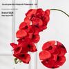 Luxusní realistická umělá květina Phalaenopsis pro svatby a domácí dekorace
