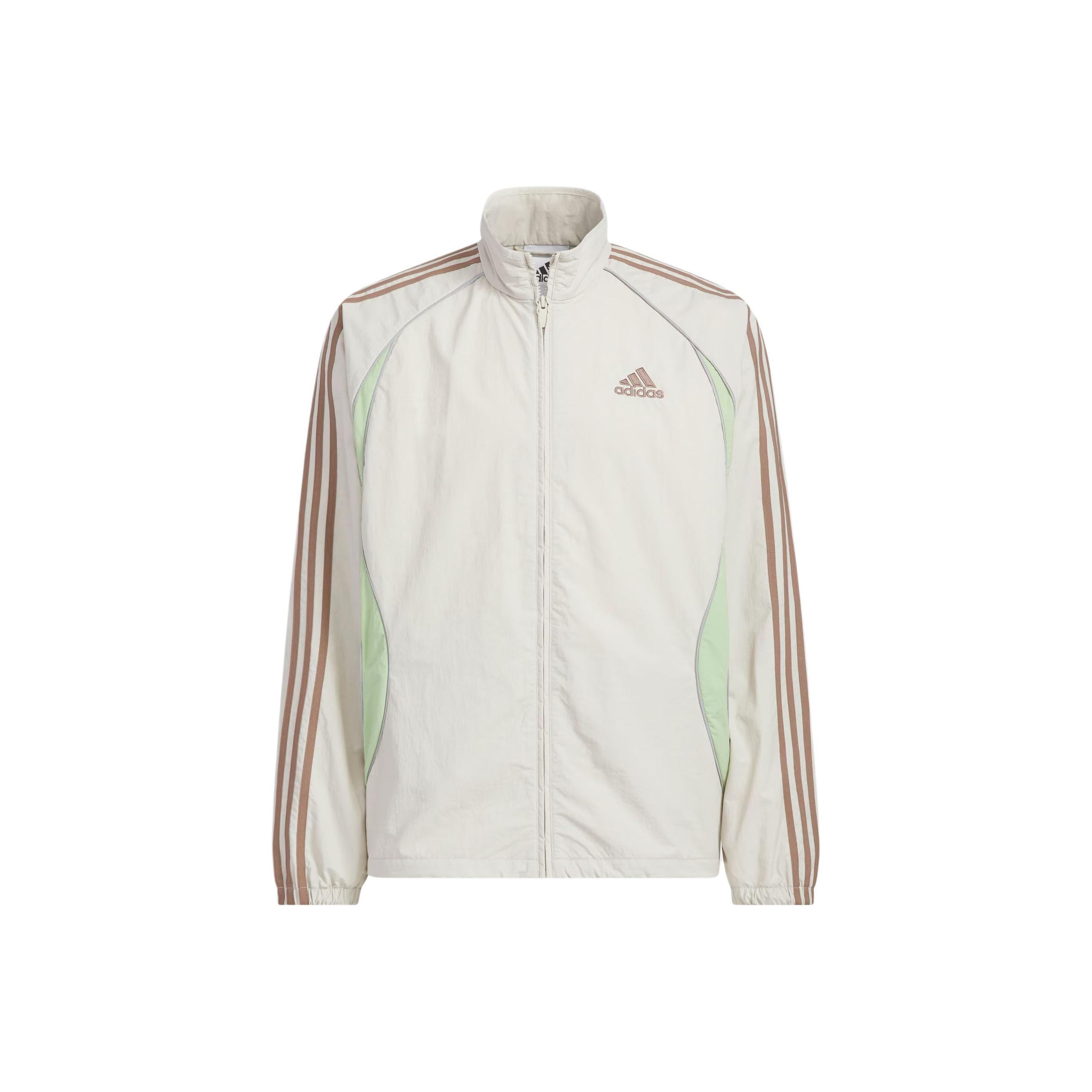Adidas SS25 Teamgeist Куртка с воротником-стойкой свободного кроя с длинным рукавом Мужская куртка KE5846 3XL