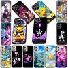 Phone Cover for Apple iPhone 13 12 Mini XS 11 Pro Max 7 8 Plus XR SE 2022 2020 SE3 Case P-Pikachus Mew P-Pokemons Mewtwo