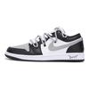 Jordan Air Jordan 1 Chestnut Slip Resistant Coverage Low Top Vintage Basketball Shoes Men's Black Gray 553558-131(Team59-SBOX)
