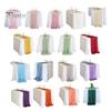 Heat Resistant Table Runner Sheer Flowing Runner, Chiffon Wedding Elegant Solid Color Durable for Dining Home Bridal Shower Party Decor Decorative