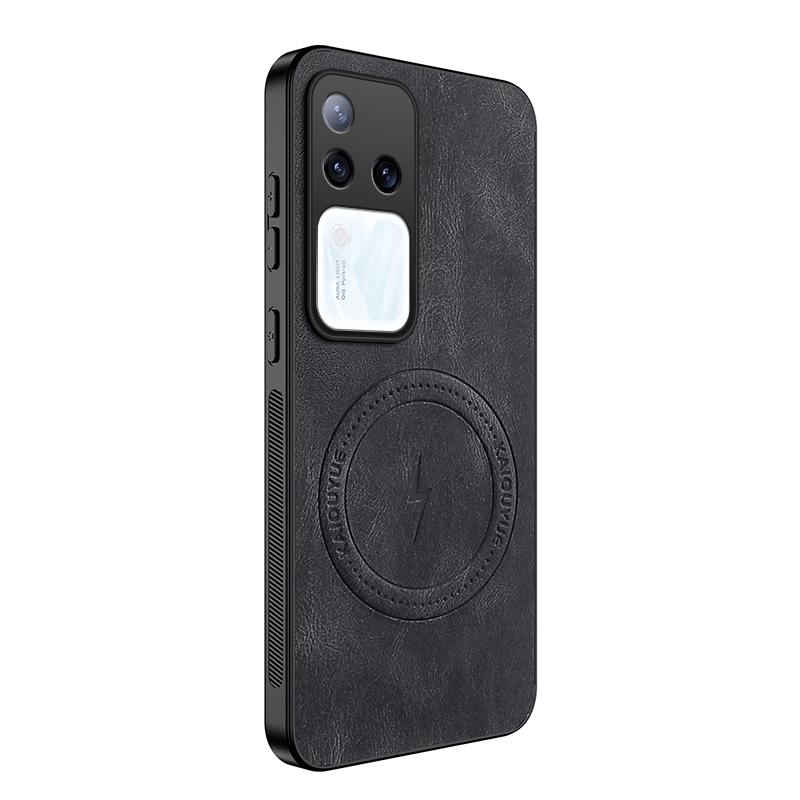 For Vivo S18 Pro New Style Luxury Leather Phone Case For VIVO S18 Pro Magnetic Wireless Charge Cover Capa For Vivo S18 Pro Shell vivo S18 Pro