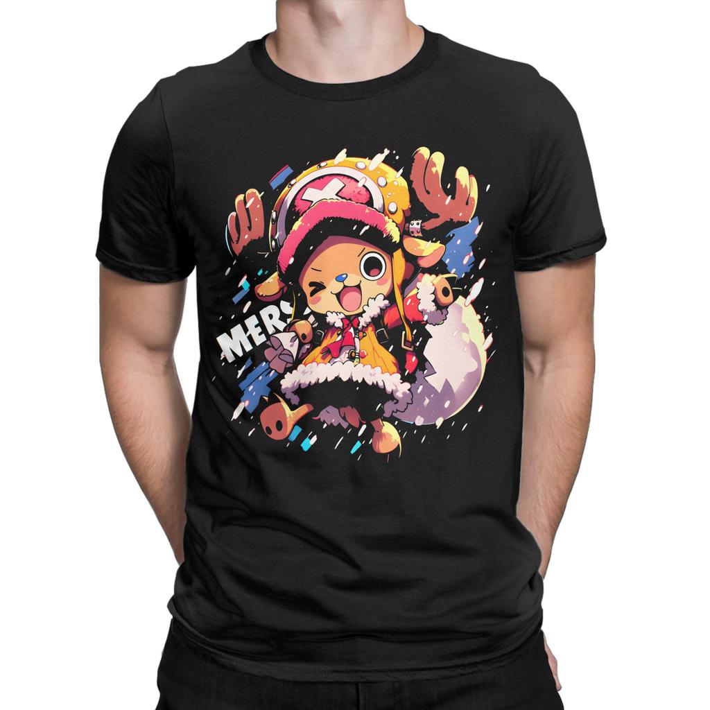 Tony Tony Chopper 100 Cotton Tshirt For Unisex Summer Vintage Tshirts Oneck Trending Tees Oversize Cheap Clothes