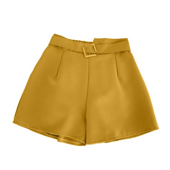 

Женские шорты, однотонные, из мягкой ткани, дышащие, повседневные, для отдыха, удобные, для молодых, стильные, с широкими штанинами, с эластичной резинкой на талии, короткие брюки, женская одежда S жёлтый