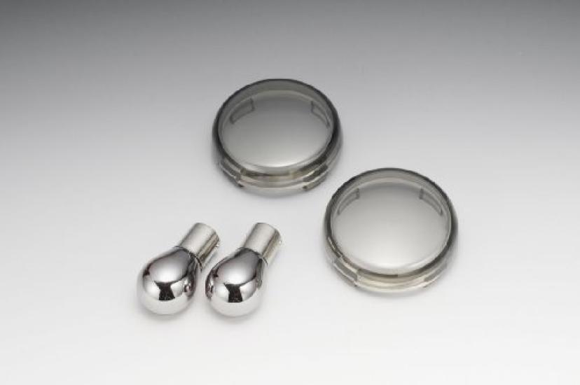 

Kijima Turn Signal Lens Bullet Type Set of Set, Smoke, 2, HD-01268