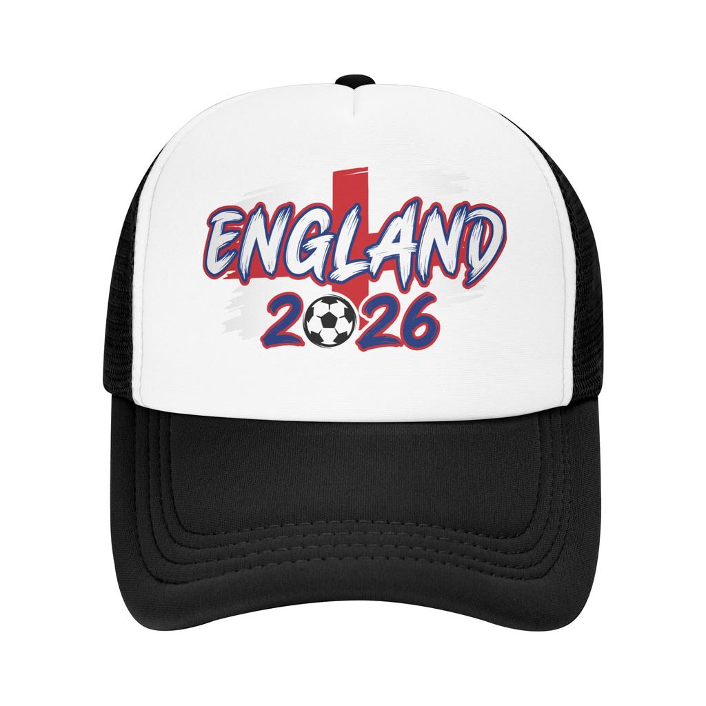 England Football Match  Mesh Baseball Caps Unisex Trucker Worker Cap Usa Canada Mexico Soccer Dad Hat Summer Trucker Hat