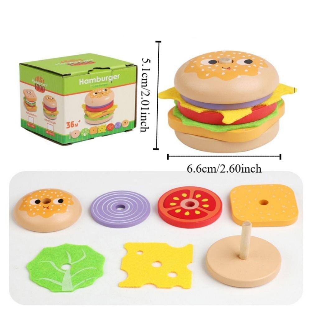 Stacking Game Pretend Play Kitchen Food Toys Cooking Role Play Toys  Pretend Cooking