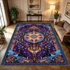 Retro Persian Style Carpet Luxury Living Room Large Area Rug Bohemian Floral Non-slip Washable Soft Fluffy Floor Mat for Bedroom