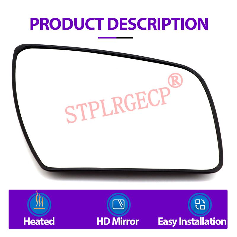 1 PC Door Wing Mirror Glass Heated Left Right Side Rearview Mirror Heating Accessories for Kia Soul I AM 2009-2013