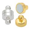 10pcs/lot  Round Strong Magnetic Clasps For Jewellery Making Magnet End Clasp Connectors DIY Necklace Bracelet Wholesale