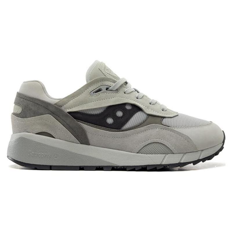 Saucony Shadow 6000 Cushioning Anti-Slip Wear-Resistant Breathability Low-Top Casual Shoes Unisex Gray Saucony S79039-2