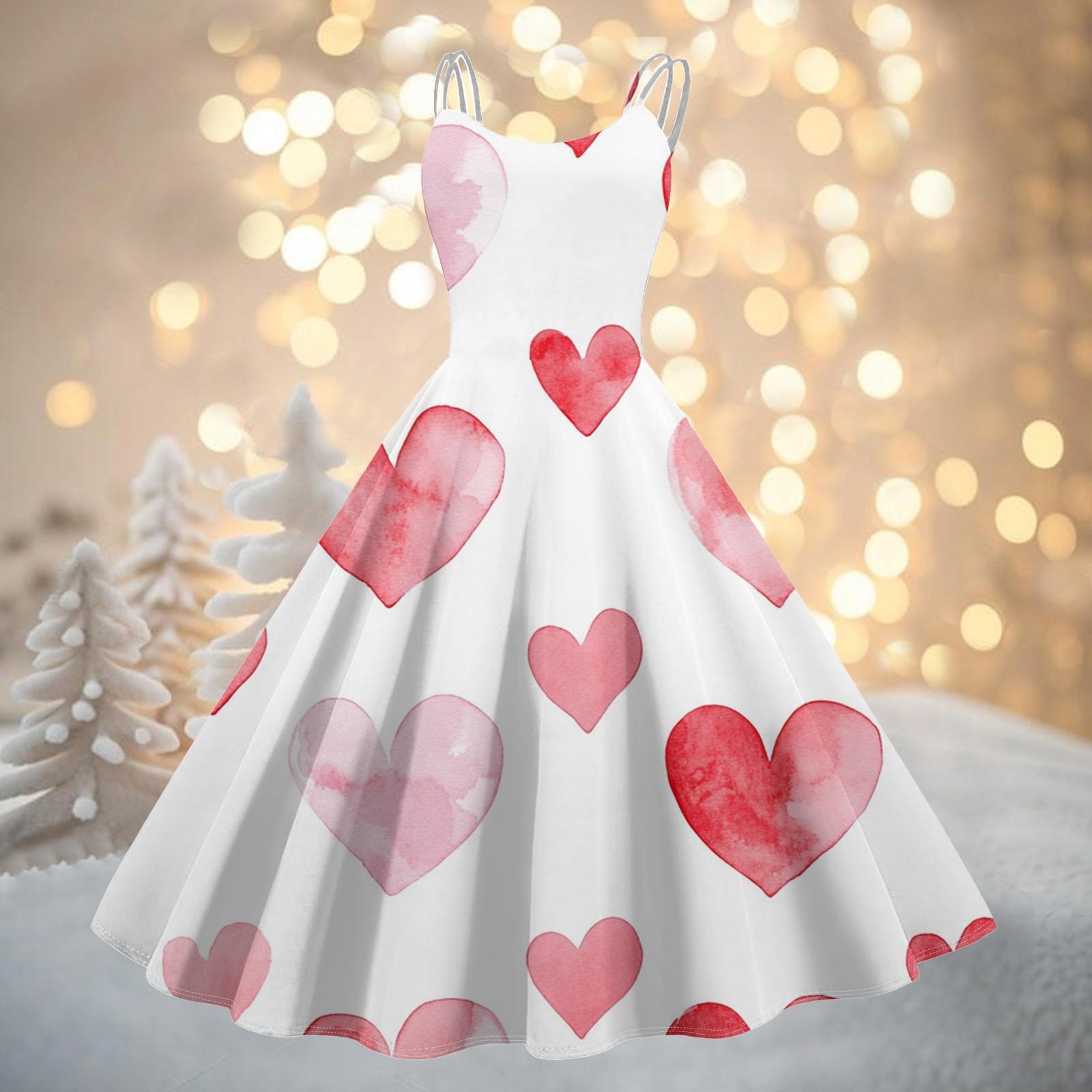 

Женское модное коктейльное платье без бретелек с принтом ко Дню святого Валентина в готическом стиле, панк, винтажное платье. M белый