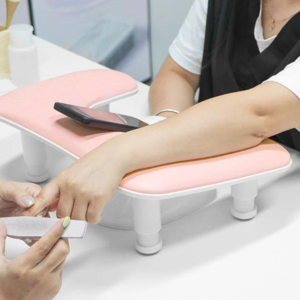 Ergonomic Nail Arm Rest Cushion U-shaped Arm Rest Stand Manicure Hand Pillow  Nail Accessories