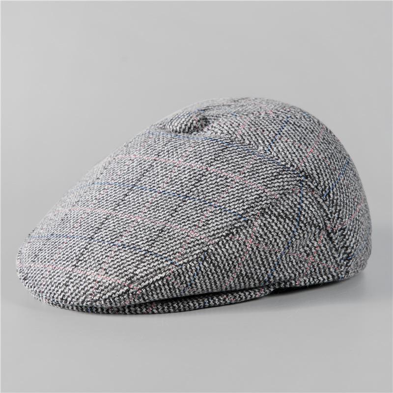 Hat Men's Winter Cap Grandpa Fleece Ear Protector Hat Old Winter Cotton Hat