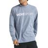 Move Sports Long Sleeve Descente Soft Warm Heather Mock Neck for Training and BL Shirt, Shirt, Warm, Stretchy, Fleece-Lined, Running,