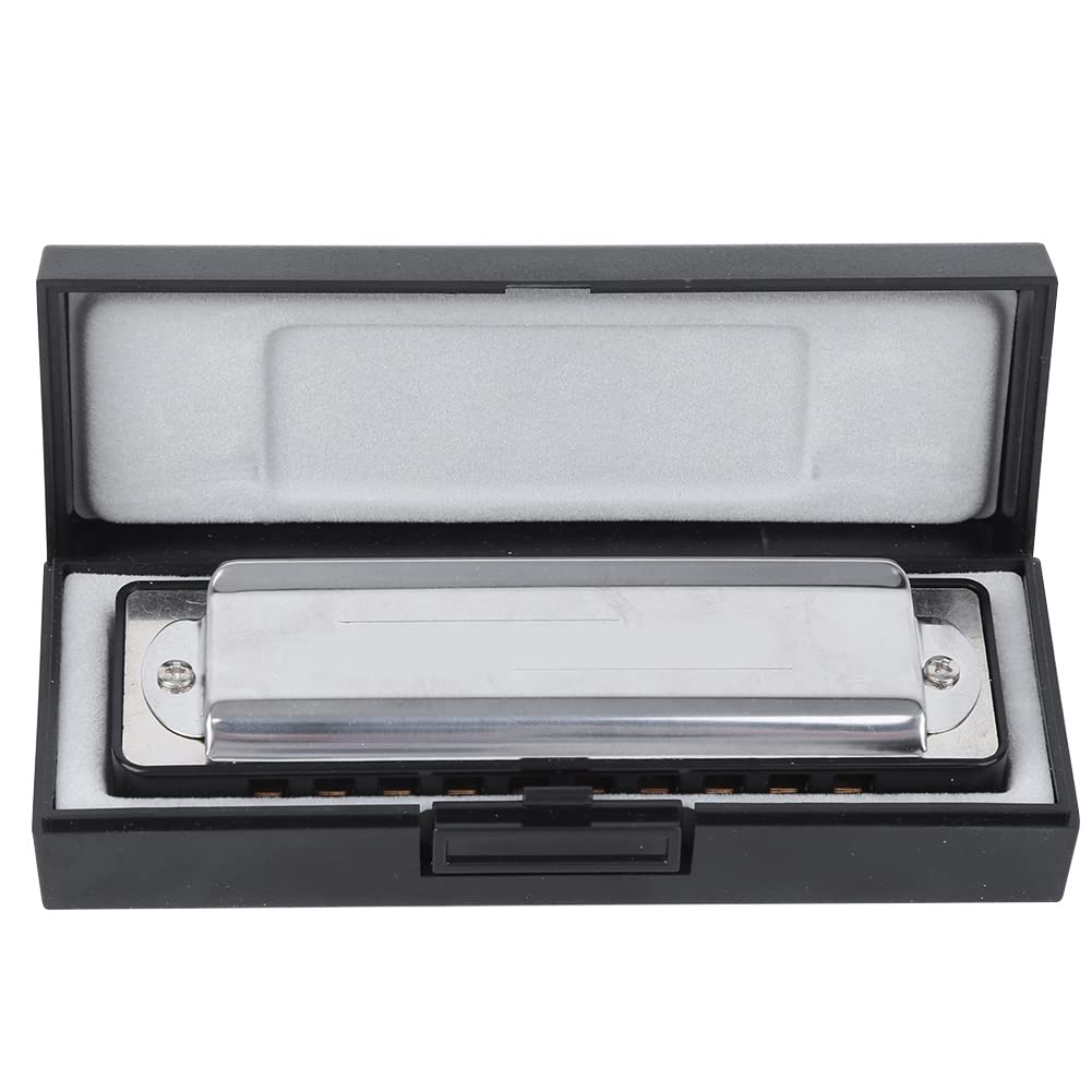 

10-дырочная блюзовая губная гармошка в тональности Eb, Идеально подходит для профессионалов и начинающих, Водонепроницаемая, Чувствительный тон, Чистый звук, Гребенки из АБС-смолы и нержавеющей