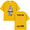 Tate McRae Miss Possessive Tour Merch T-shirt Unisex Donna Harajuku Girocollo Manica Corta T-shirt Cotone Casual T-shirt Streetwear