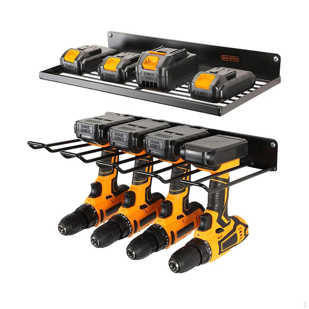 Assembled Power Tool Organizer, Floating Rack, Heavy Duty Room Accessories, Easy